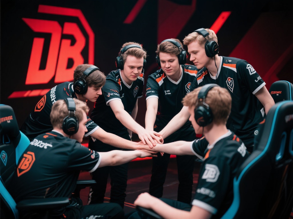 电竞的魅力不仅体现在个人技能上，更强调团队协作。这