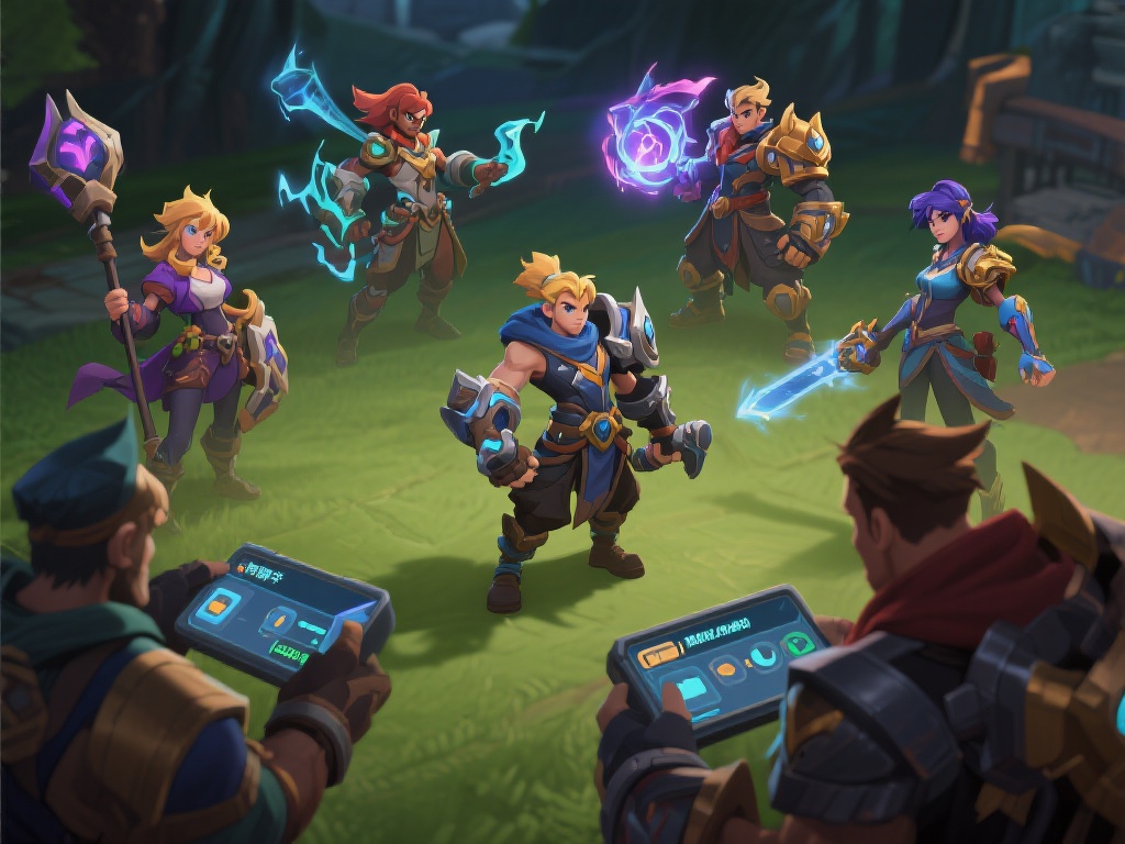 在游戏中，玩家可以选择不同的角色或英雄，每个角色都