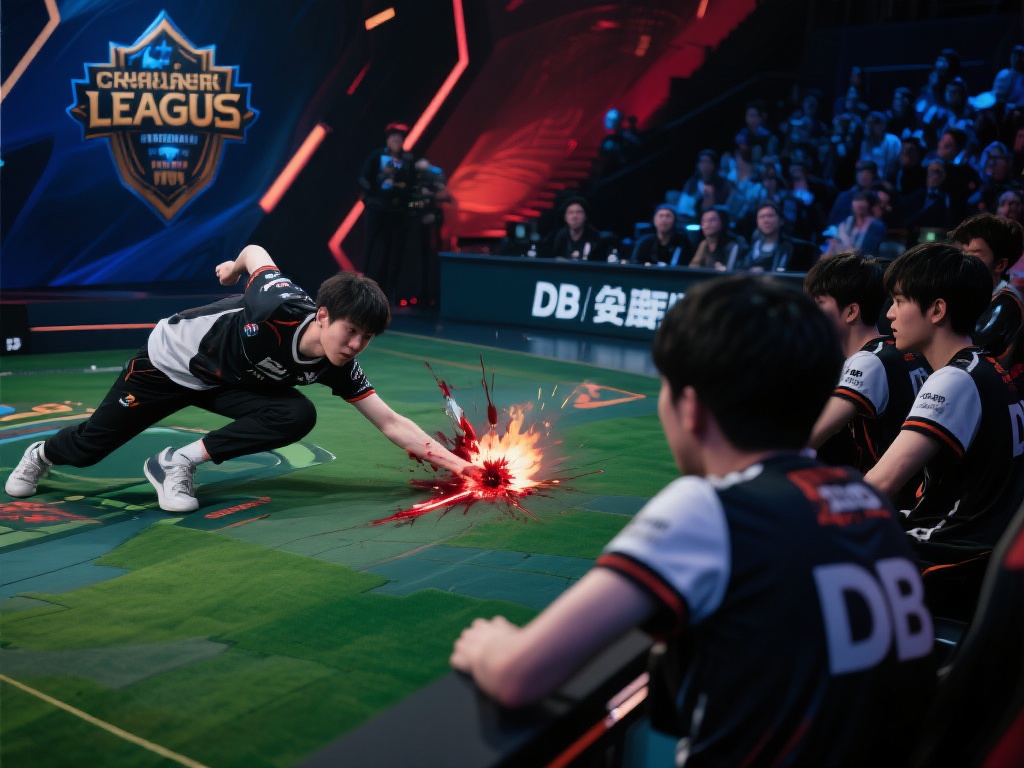 DB电竞之夜:赛场瞬间点燃激情梦想 今年的某一场《英雄联盟》全球总决赛中,知名选手的极